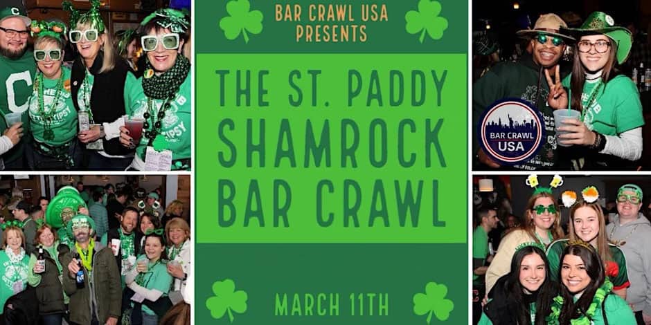 St. Paddy Shamrock Bar Crawl