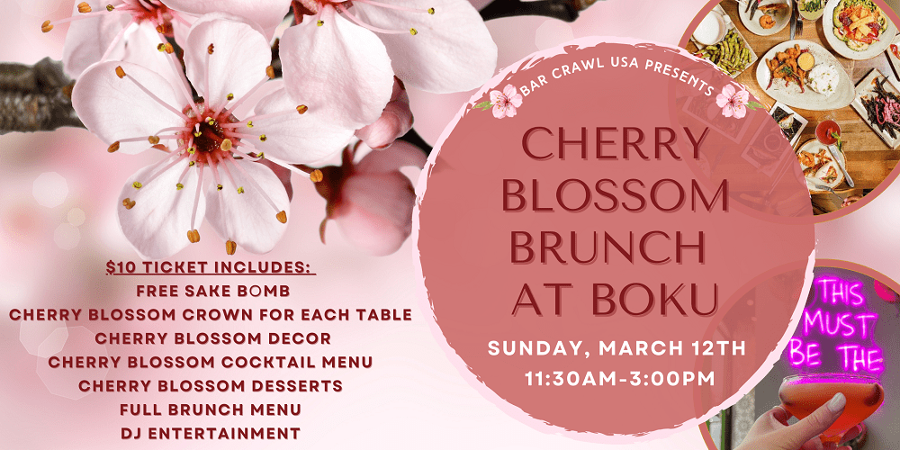 Cherry Blossom Brunch at Boku