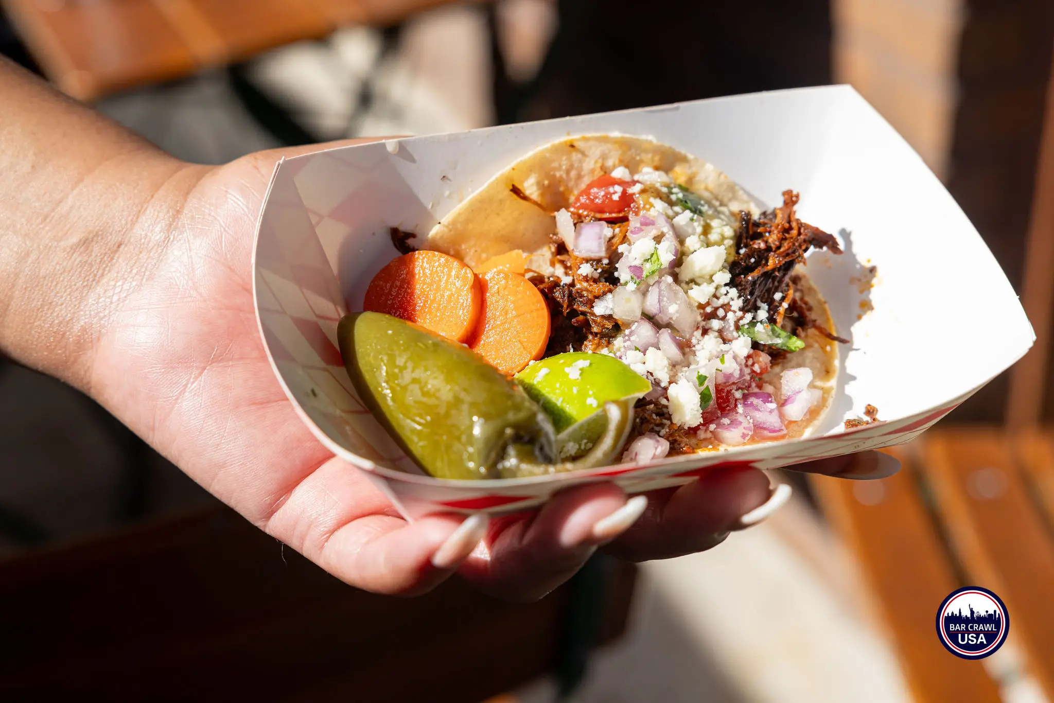 Taco and tequila festival Atlanta Beltline bar crawl tickets March 28