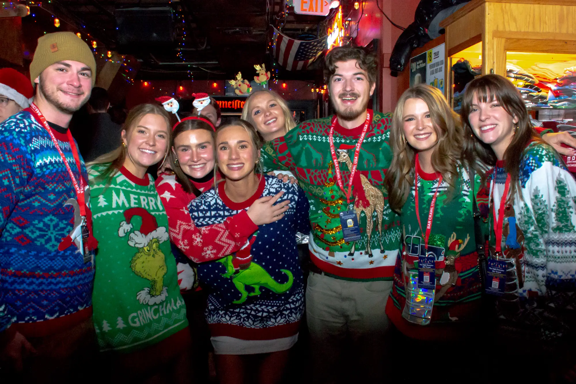 Portland Ugly Christmas Sweater Crawl | Bar Crawl Usa Portland Ugly Christmas Sweater Crawl