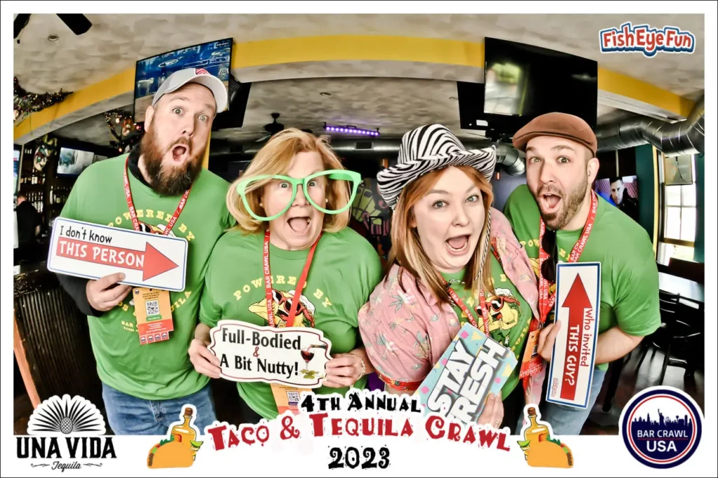 Taco Tequila Soulard Photo Booth | Bar Crawl Usa taco tequila soulard photo booth
